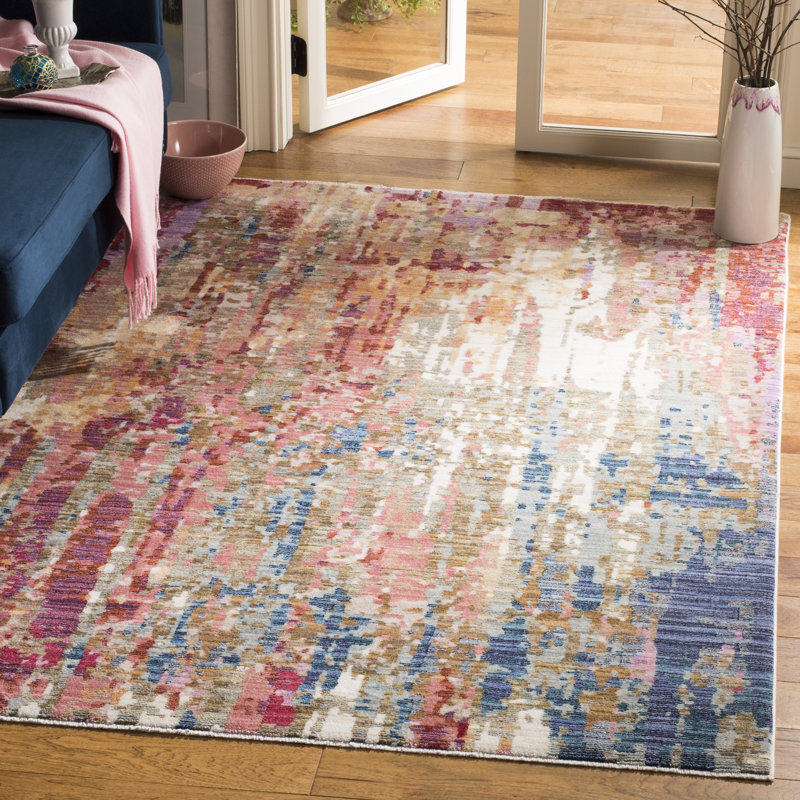 Olneyville Performance Abstract Rug, Rectangle 9' x 13'