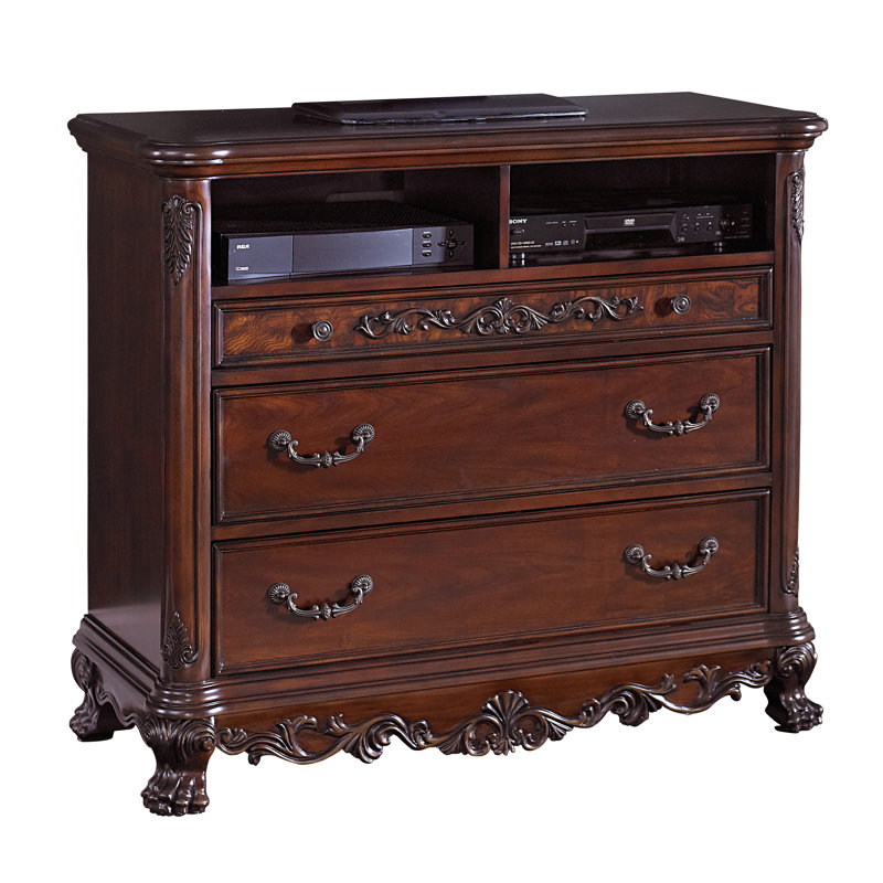 Commode télé 3 tiroirs Andreas