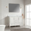 Ensemble de meuble-lavabo simple autoportant 48 po avec 2 poignées entièrement assemblé-1540123655