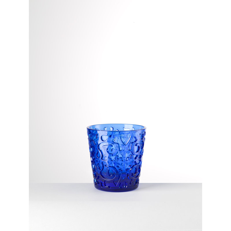 Siviglia 12 oz. Verre à boire en acrylique, Bleu
