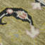 Tapis oriental en laine noué à la main gris / brun clair Hillard-53153071