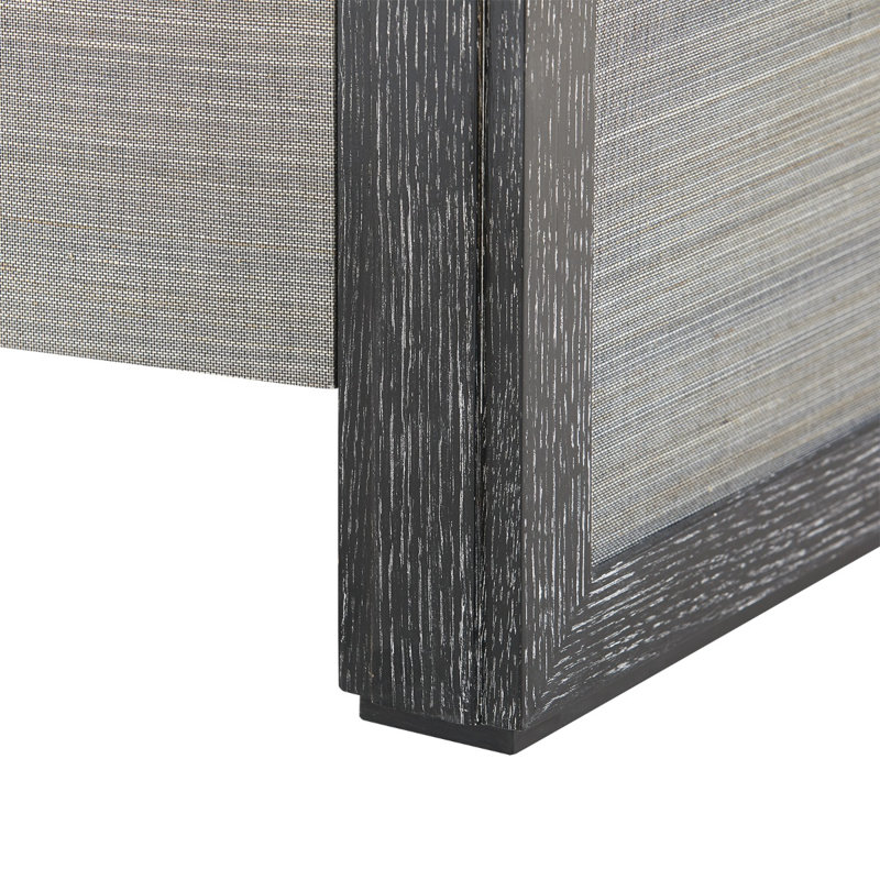 Albert 9 - Drawer Dresser, Ash Gray/Black