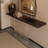 Modern simple rectangle console table-1040577041