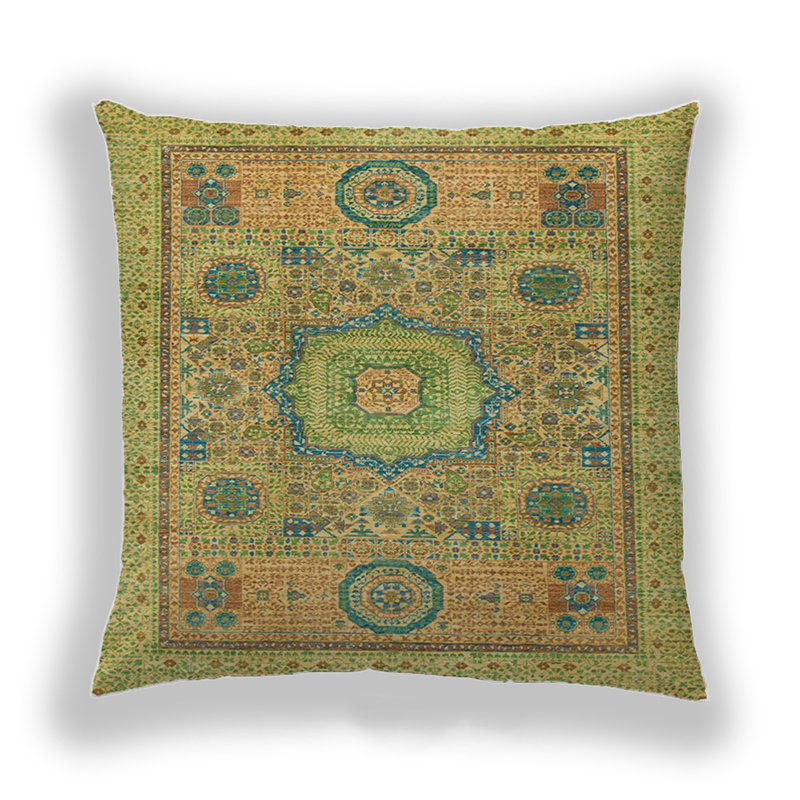Coussin Abstract 1313, Microsuède