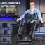 Anman Flight Simulator Bracket Racing Simulator Stand, Not Include Steering wheel & Wheels & Pedals and Shifter Handbrake