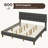 Contemporary Modern Tufted Upholstered Platform Bed-1252119226-1263041169