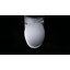 Siège de toilette allongé blanc bidet Taranto