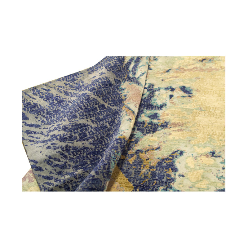 Hand Woven Wool Abstract Area Rug
