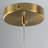 6 - Light Dimmable Iridescent Glass Globe Bubble Chandelier-497339326