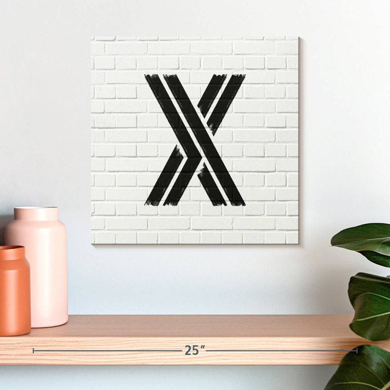 Tergel Brick X, 16" H x 16" W
