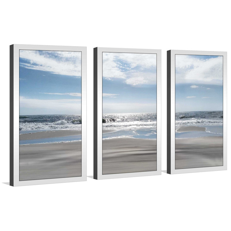 « beach bliss », reproduction de photo à multiples images, L 52,5 po x H 33,5 po x P 1 po
