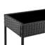 Ensemble de conversation moderne pour 4 personnes avec coussins en polyester Noli-812799498