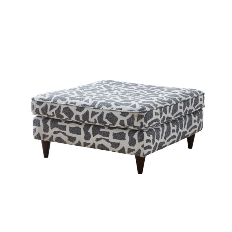 Repose-pieds Classic, Polyester gris anthracite Lilypad