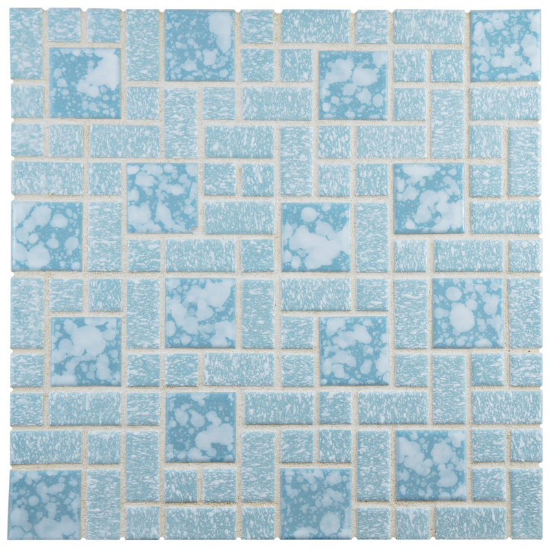 University Random Sized Porcelain Mosaic Tile