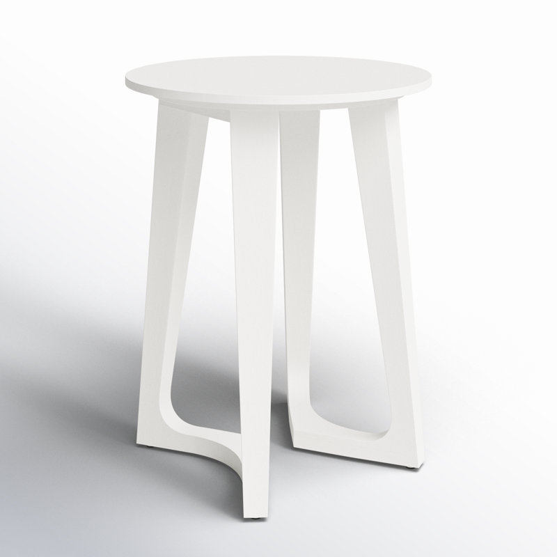 Dobbs End Table, White