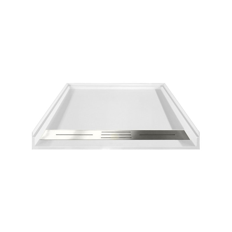 Base de douche à tranchée 49,5 po x 37,5 po Transolide