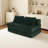 80" Folding Sofa Bed Full Size, 3-in-1 Convertible Sleeper Sofa Compression-1252760402