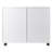 Sutton Bins & Drawers Multi-Storage Wide Mobile Cabinet in White, 26.12" H X 32.12" W X 15.87" D-1190216289