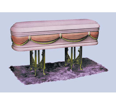 Casket à draps lavande