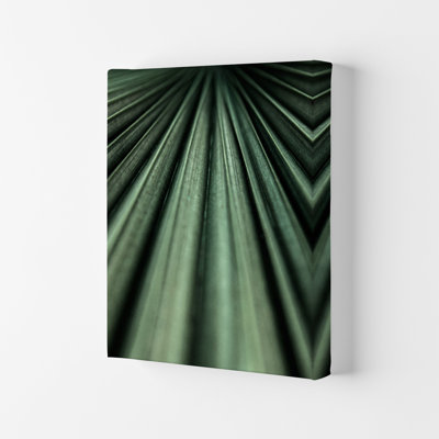 Green Palm Leaf 1 Piece Wall Art