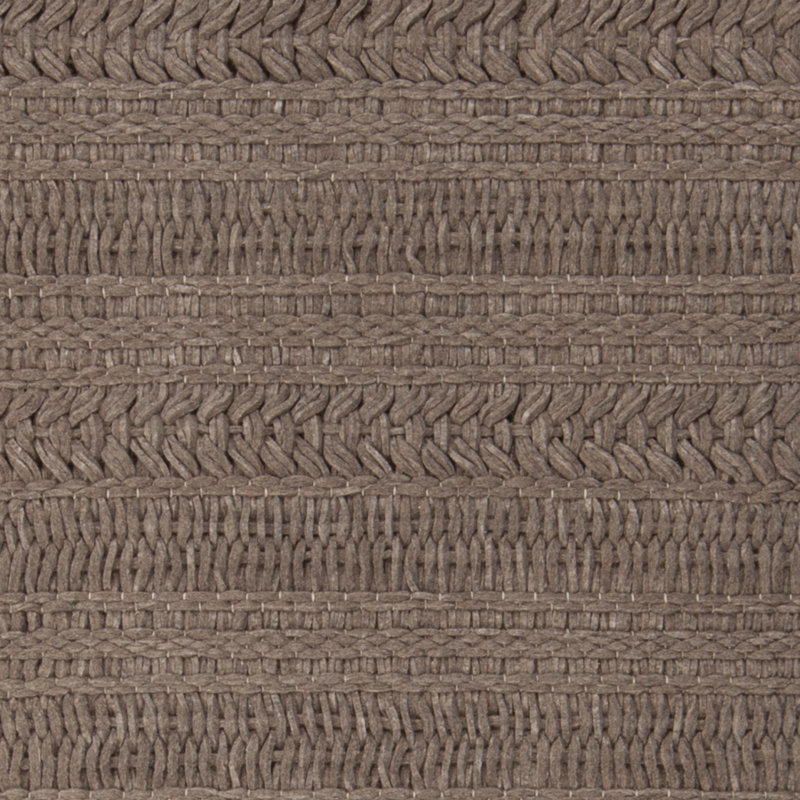 Tia Wool Area Rug in Taupe, Rectangle 5' x 7'6"