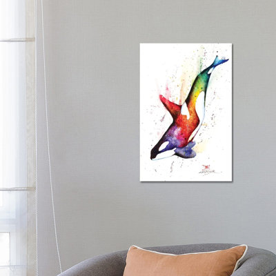 Orca 1 Piece Wrapped Canvas Painting