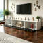 Wetherly Modern Floading TV Stand for TVs up to 85" with Changing LED Light,White-129744070