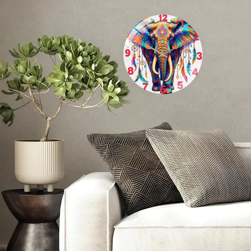 Horloge murale 12 po