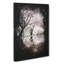 Reflection Of The Pink Blossom Trees - Wrapped Canvas-56664621