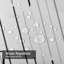 Joli rideau de douche avec 12 crochets-88624740