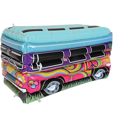 Glacière gonflable pour autobus Hippie