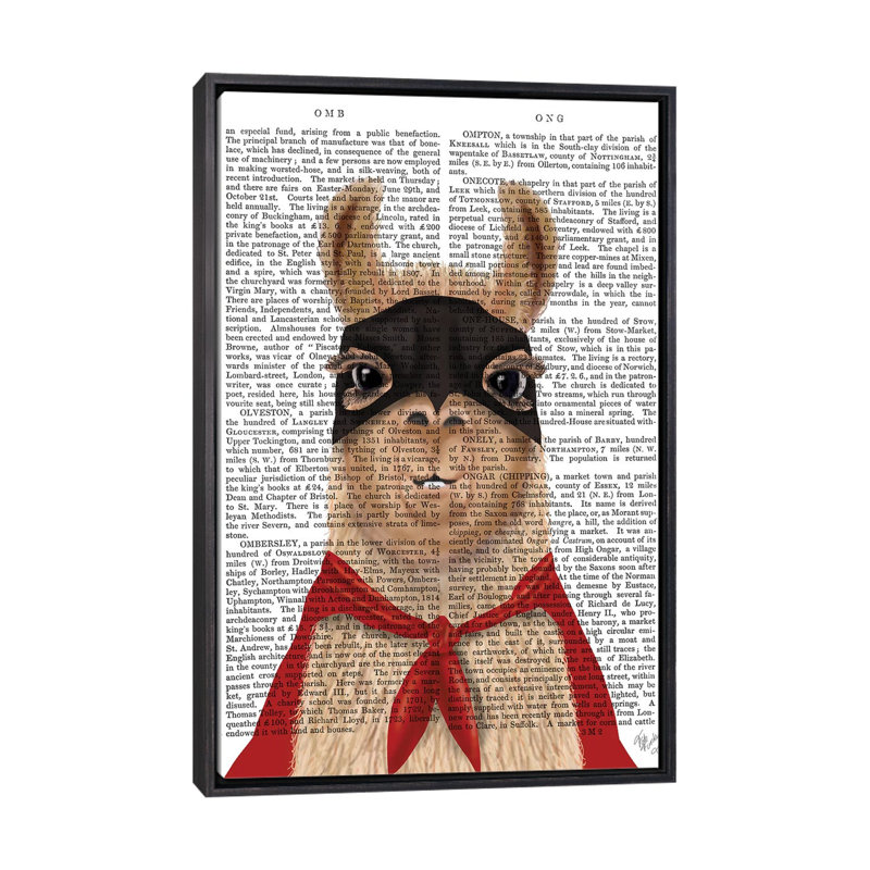 «Super Llama» par Fab Funky - impression d'art graphique, Aucun mat, Toile avec cadre noir patiné, H 26 po x l 18 po x 1,5 po