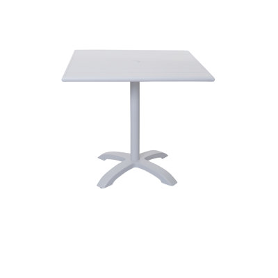 Beachcomber-Bali 36x36 Dining Height Table - Powder Coated -  BFM Seating, PHB3636WH-2626WH