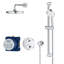 Système de douche thermostatique complet Grohtherm® avec valve brute-42105591