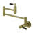 Kingston Brass Kaiser Two-Handle 1-Hole Wall Mount Pot Filler Faucet-523047225