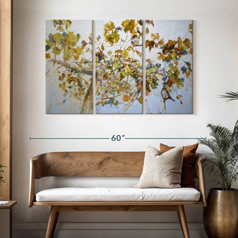 Harnek Grapes Tree, 32" H x 50" W