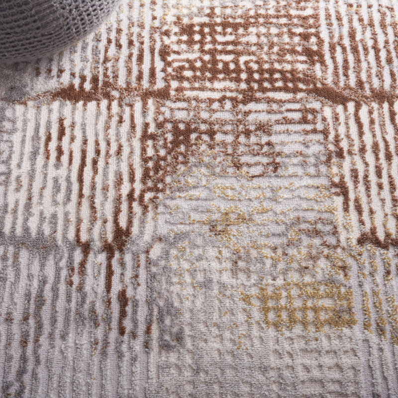 Tapis beige / brun Palma 350, Rectangle 2 pi 2 po x 3 pi 9 po