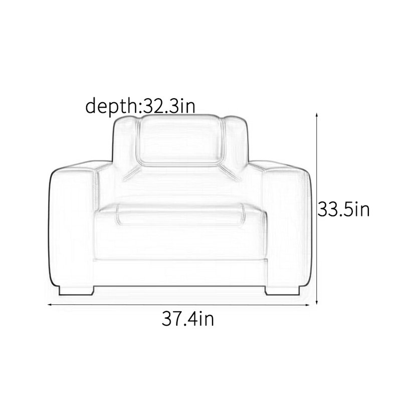 Chaise d'appoint moderne et élégante
