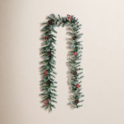 Ernberg 108" Pre-Lit Christmas Garland