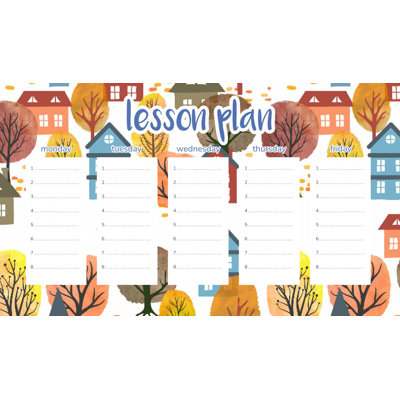 Magnetic Lesson Plan Suburban Houses