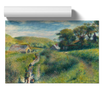 The Mussel Harvest by Pierre-Auguste Renoir - No Frame Painting