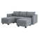 Manusite Modular Reversible Sectional Sofa Upholstered Sofa Couch with Chaise