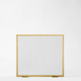 MICA Brass Fire Screen