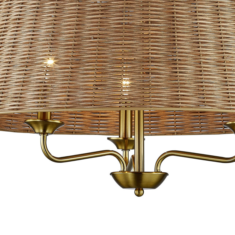 Luminaire suspendu Montrez, doré