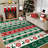 Christmas Rug Washable Rug with Non Slip Backing, Thin Foldable Short Pile Carpet, Soft Indoor Non Shedding Printed Mat Xmas Holiday Carpet for Living Room Bedroom-115708934-109558815