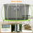 Babevy Round Backyard Trampoline with Safety Enclosure