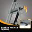Tabouret pliant 3 marches avec plateau à outils | Plateforme large, pieds antidérapants, capacité de 330 lb, gris pour la maison et la cuisine