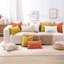 Ensemble de 2 housses de coussins décoratifs de Noël en velours de velours neutre en chenille de style européen pour canapé-lit-120933928-120933930