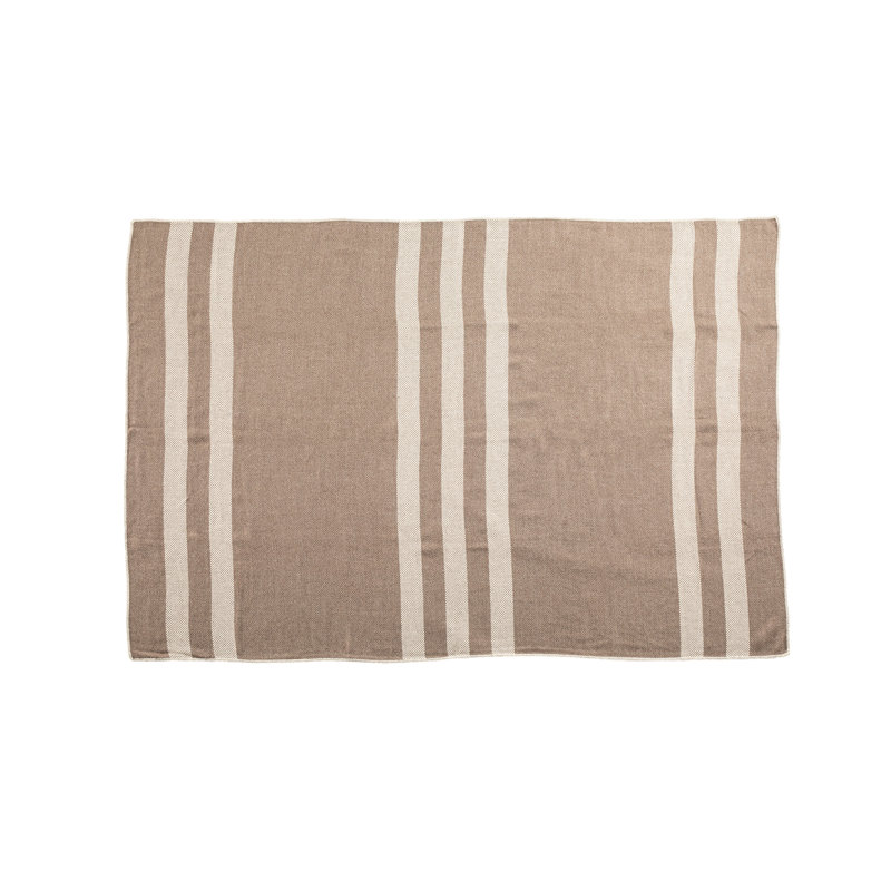 Alpaca Panama Throw, Beige