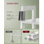 56cm H x 32cm W Metal Standard Bookcase